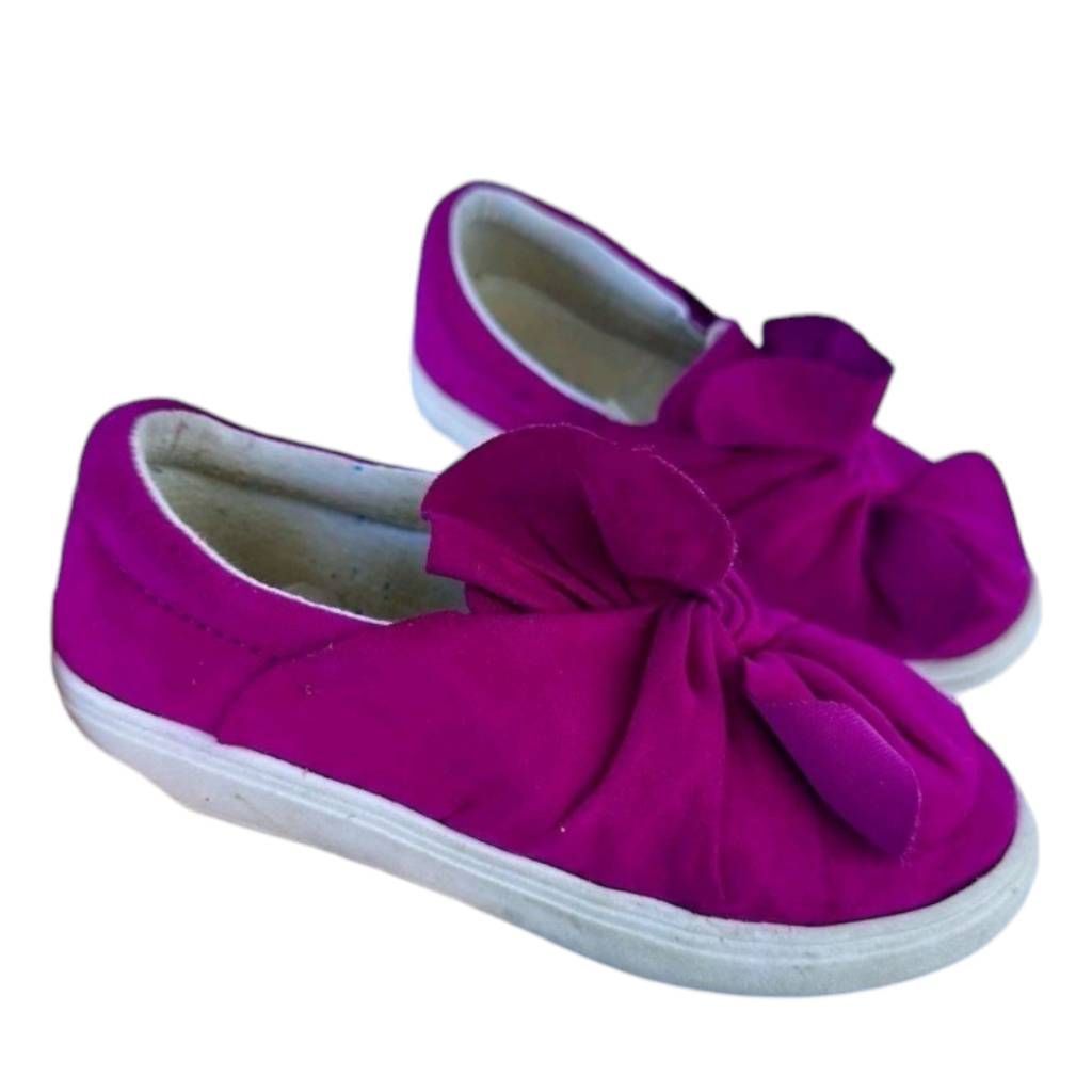 Girls Cat & Jack Magenta Fashion Sneakers Size 12